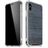 Charcoal Wood iPhone XS Max Clear Case